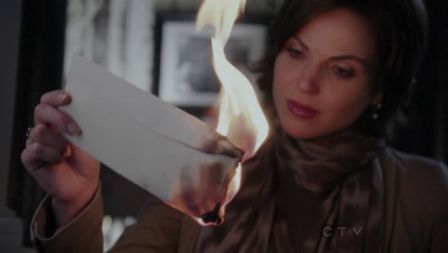 Does her “disappearance” (If she is in fact, gone) have anything to do with Regina burning Katherine&#39;s “Dear Jane” letter? Sort of like a &#39;Voodoo&#39; letter, ... - vlcsnap-2012-02-20-09h03m40s114rev